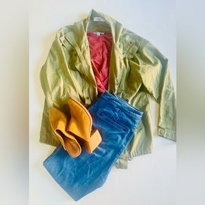 carly jean los angeles army green jacket